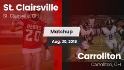 Matchup: St. Clairsville vs. Carrollton  2019