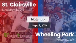 Matchup: St. Clairsville vs. Wheeling Park 2019