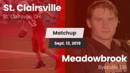 Matchup: St. Clairsville vs. Meadowbrook  2019