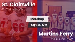 Matchup: St. Clairsville vs. Martins Ferry  2019