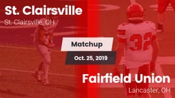 Matchup: St. Clairsville vs. Fairfield Union  2019