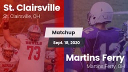 Matchup: St. Clairsville vs. Martins Ferry  2020