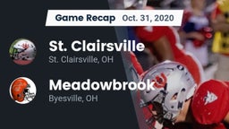 Recap: St. Clairsville  vs. Meadowbrook  2020