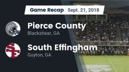 Recap: Pierce County  vs. South Effingham  2018