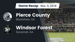 Recap: Pierce County  vs. Windsor Forest  2018