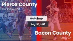 Matchup: Pierce County vs. Bacon County  2019