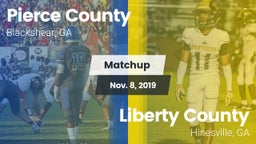 Matchup: Pierce County vs. Liberty County  2019