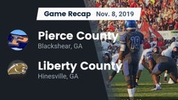 Recap: Pierce County  vs. Liberty County  2019