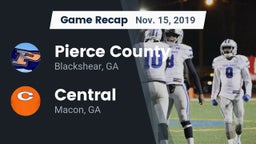 Recap: Pierce County  vs. Central  2019