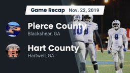 Recap: Pierce County  vs. Hart County  2019