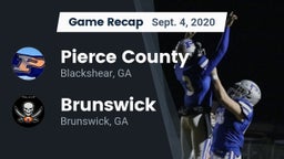 Recap: Pierce County  vs. Brunswick  2020