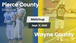 Matchup: Pierce County vs. Wayne County  2020