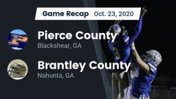 Recap: Pierce County  vs. Brantley County  2020