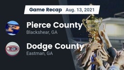 Recap: Pierce County  vs. Dodge County  2021
