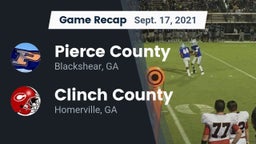 Recap: Pierce County  vs. Clinch County  2021