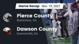 Recap: Pierce County  vs. Dawson County  2021