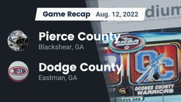 Recap: Pierce County  vs. Dodge County  2022