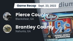 Recap: Pierce County  vs. Brantley County  2022