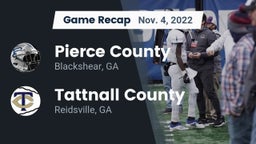 Recap: Pierce County  vs. Tattnall County  2022