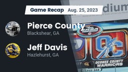 Recap: Pierce County  vs. Jeff Davis  2023