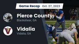 Recap: Pierce County  vs. Vidalia  2023