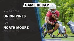 Recap: Union Pines  vs. North Moore  2016