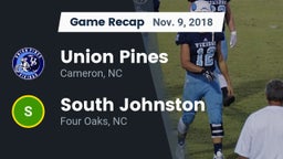 Recap: Union Pines  vs. South Johnston  2018