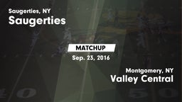 Matchup: Saugerties vs. Valley Central  2016