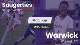Matchup: Saugerties vs. Warwick  2017