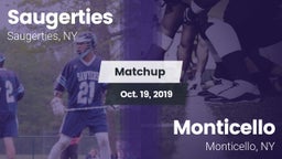 Matchup: Saugerties vs. Monticello  2019