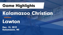 Kalamazoo Christian  vs Lawton  Game Highlights - Dec. 13, 2019