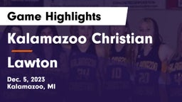 Kalamazoo Christian  vs Lawton  Game Highlights - Dec. 5, 2023