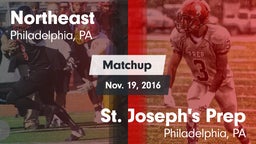 Matchup: Northeast vs. St. Joseph's Prep  2016