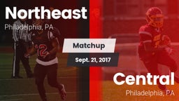 Matchup: Northeast vs. Central  2017