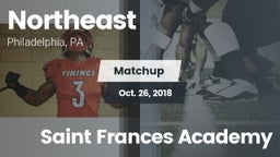 Matchup: Northeast vs. Saint Frances Academy 2018