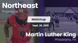 Matchup: Northeast vs. Martin Luther King  2019
