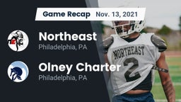 Recap: Northeast  vs. Olney Charter  2021