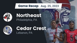 Recap: Northeast  vs. Cedar Crest  2023