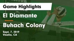 El Diamante  vs Buhach Colony  Game Highlights - Sept. 7, 2019