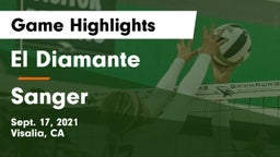 El Diamante  vs Sanger  Game Highlights - Sept. 17, 2021