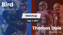 Matchup: Bird vs. Thomas Dale  2017