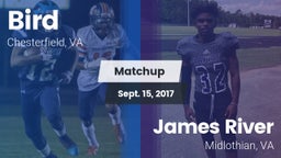 Matchup: Bird vs. James River  2017