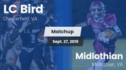 Matchup: Bird vs. Midlothian  2019