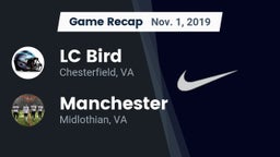 Recap: LC Bird  vs. Manchester  2019