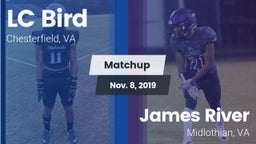 Matchup: Bird vs. James River  2019