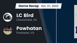 Recap: LC Bird  vs. Powhatan  2022