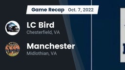 Recap: LC Bird  vs. Manchester  2022