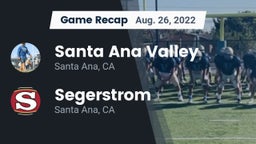 Recap: Santa Ana Valley  vs. Segerstrom  2022