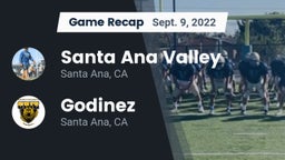 Recap: Santa Ana Valley  vs. Godinez  2022