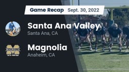 Recap: Santa Ana Valley  vs. Magnolia  2022